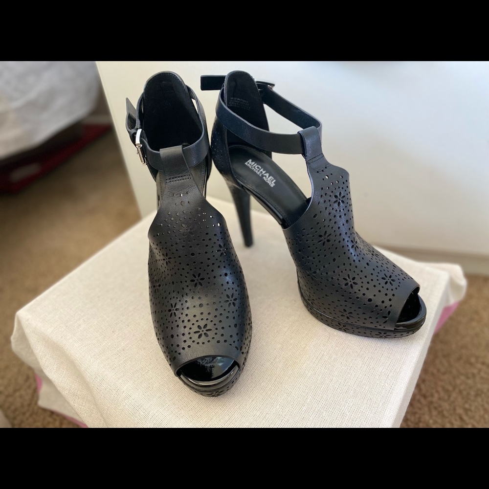 Black Michael Kors Heels